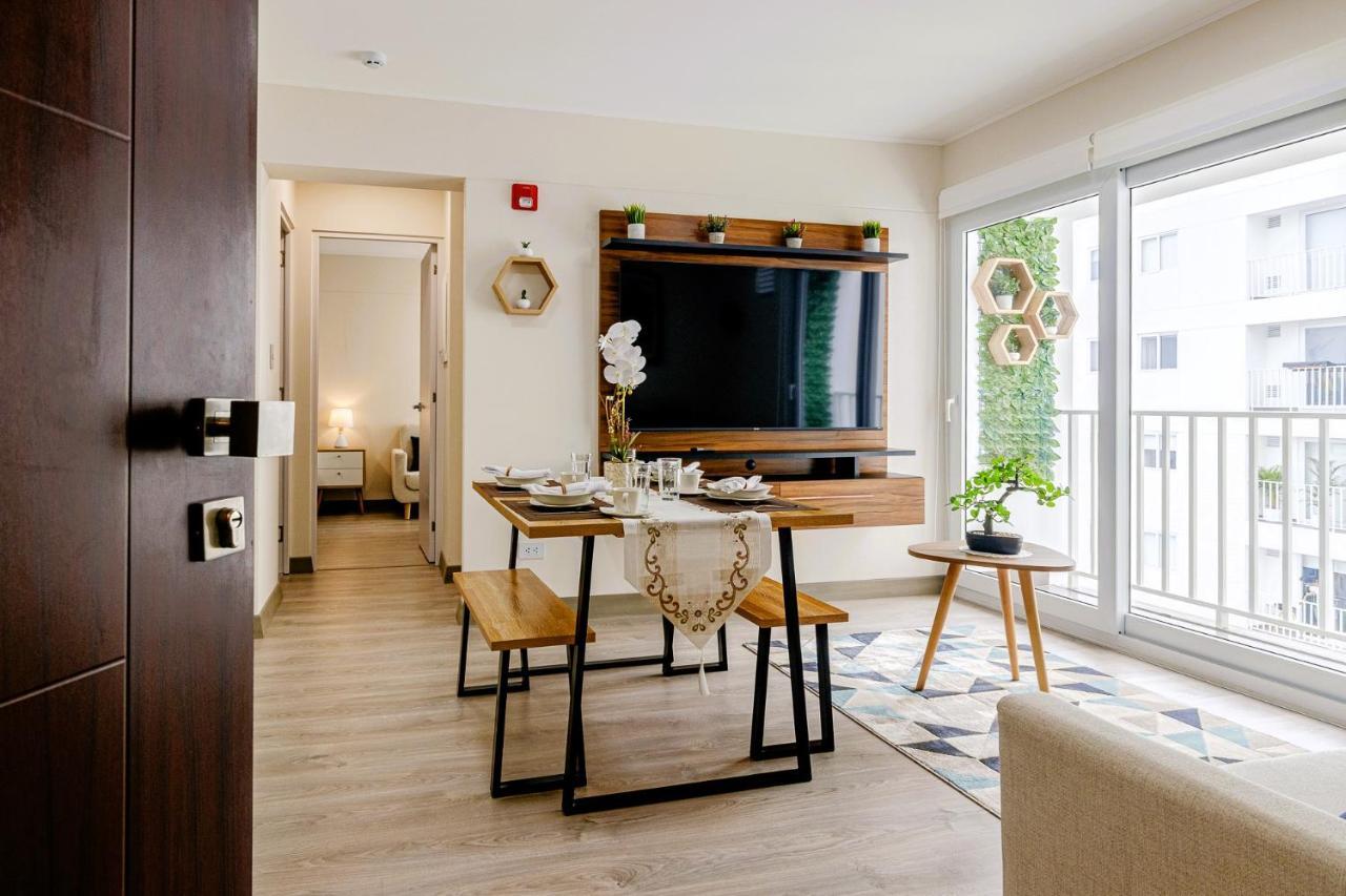 Peaceful 2Br Apartment W Balconies N Parking 리마 외부 사진